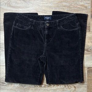 Sonoma Women's Dark Corduroy Straight Leg Jeans